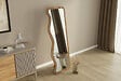HABITAT ET JARDIN - Miroir en bois "Asel" - 50 x 160 cm - Marron - vignette