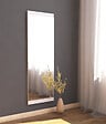HABITAT ET JARDIN - Miroir en bois "Azus" - 40 x 120 cm - Blanc - vignette