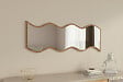 HABITAT ET JARDIN - Miroir en bois "Safi" 40 x 2,2 x 120 cm - Blanc - vignette