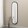 HABITAT ET JARDIN - Miroir en bois "Magnum" - 40 x 120 cm - Noir - vignette