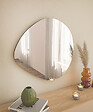 HABITAT ET JARDIN - Miroir en bois "Besso" - 60 x 60 cm - Noir - vignette