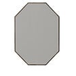 HABITAT ET JARDIN - Miroir décoratif en bois "Lost" - 45 x 70 cm - Marron - vignette