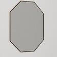 HABITAT ET JARDIN - Miroir décoratif en bois "Lost" - 45 x 70 cm - Marron - vignette