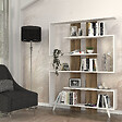 HABITAT ET JARDIN - Bibliothèque en bois "Rain" - 120 x 20 x 162 cm - Marron - vignette