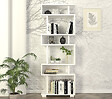 HABITAT ET JARDIN - Bibliothèque en bois "Blok" - 60 x 19 x 165 cm - Blanc - vignette