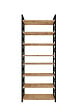 HABITAT ET JARDIN - Bibliothèque en bois "Plastic" - 46 x 18 x 128 cm - Noir - vignette