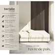 TECTAKE - Lot de 4 panneaux acoustiques 3d en bois véritable feutre insonorisant découpables chêne gris 110 x 50 cm - vignette