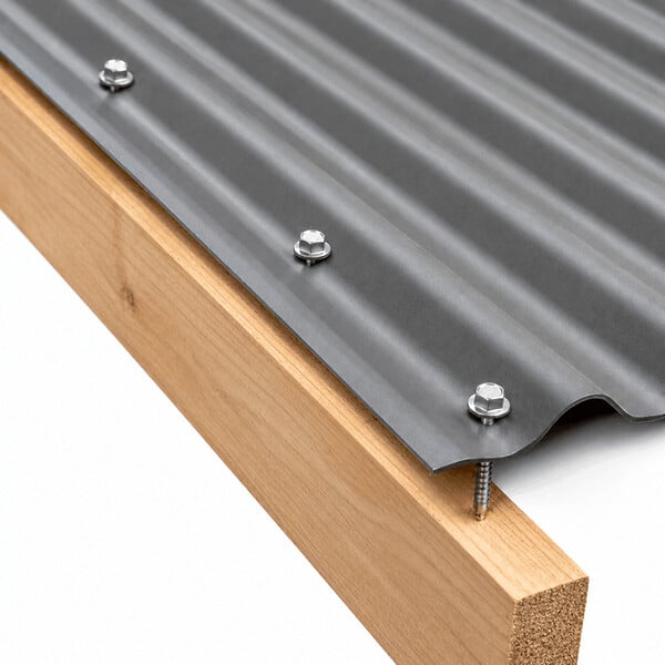 MCCOVER - 100 vis tirefond 6x100mm à gachaud - l.6mm, L.100mm - large