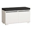 HABITAT ET JARDIN - Meuble à chaussures en bois "Drago" - 80 x 35 x 42 cm - Blanc - vignette
