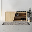 HABITAT ET JARDIN - Meuble à chaussures en bois "Fiona" - 104 x 37 x 47 cm - Beige - vignette