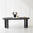 HABITAT ET JARDIN - Table basse en bois "Elysia" - 120 x 60 x 40 cm - Noir - vignette