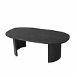HABITAT ET JARDIN - Table basse en bois "Hudson" - 120 x 60 x 40 cm - Gris anthracite - vignette