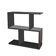 HABITAT ET JARDIN - Table d'appoint en bois "Life" - 60 x 20 x 60 cm - Anthracite - vignette