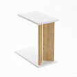 HABITAT ET JARDIN - Table d'appoint en bois "Lun" - 25 x 50 x 48 cm - Beige - vignette