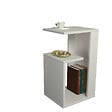 HABITAT ET JARDIN - Table d'appoint en bois "Sister" - 35 x 29 x 60 cm - Blanc - vignette