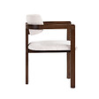 HABITAT ET JARDIN - Chaise en bois "Toscana" - 54 x 54 x 76 cm - Blanc - vignette
