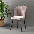 HABITAT ET JARDIN - Ensemble de chaises (2 pièces) en bois "Rubi" - 52 x 42 x 85 cm - Cappuccino - vignette