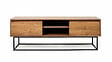 HABITAT ET JARDIN - Meuble TV en bois "Laxus" - 140 x 40 x 50 cm - Marron - vignette