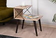 HABITAT ET JARDIN - Table de chevet en bois "Cross" 50 x 40 x 55 cm - Pin - vignette