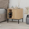 HABITAT ET JARDIN - Table de chevet en bois "Glynn" - 45 x 35 x 50 cm - Marron - vignette