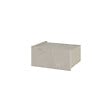 HABITAT ET JARDIN - Table de chevet avec éclairage LED en bois "Onda" - 38 x 31 x 18 cm - Beige - vignette
