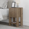HABITAT ET JARDIN - Table de chevet en bois "Ema" 30 x 30 x 55 cm - Hitit - vignette