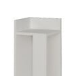 HABITAT ET JARDIN - Table de chevet en bois "Elos Left" - 25 x 27 x 60 cm - Blanc - vignette