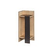 HABITAT ET JARDIN - Table de chevet en bois "Elos Left" - 25 x 27 x 60 cm - Beige - vignette