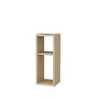 HABITAT ET JARDIN - Table de chevet en bois "Sault" - 23 x 22 x 60 cm - Beige - vignette