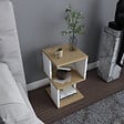 HABITAT ET JARDIN - Table de chevet en bois "Carter" - 30 x 30 x 49 cm - Beige - vignette