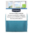 STARWAX - Lavette microfibre Vitres - Microfibre - Bleu - vignette