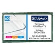 STARWAX - Tampons à récurer abrasifs - Lot de 3 - 90x150mm - vignette