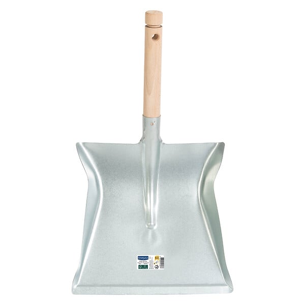 STARWAX - Pelle de nettoyage - Acier zingué - Spécial chantier - 23 cm - large