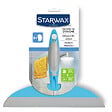STARWAX - Raclette douche - Lame caoutchouc - Bleu et gris - 22,5 cm - vignette