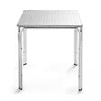 OVIALA - Table de jardin carrée en aluminium - Nothing Hill - vignette