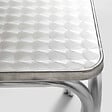 OVIALA - Table de jardin carrée en aluminium - Nothing Hill - vignette