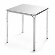 OVIALA - Table de jardin carrée en aluminium et 2 fauteuils - Nothing Hill - vignette