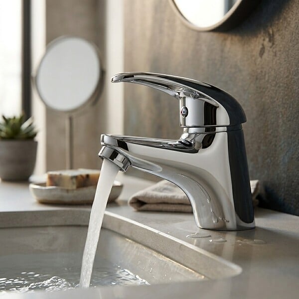 ESSEBAGNO - If mitigeur lavabo bas chrome - large