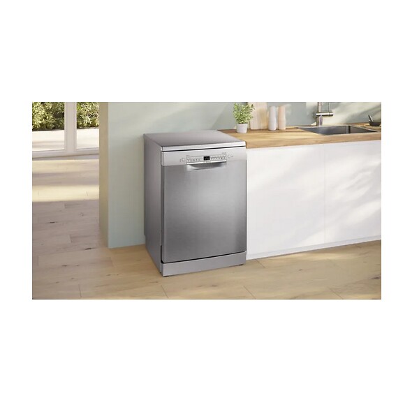 BOSCH - Lave-vaisselle 60cm 14couverts 46db Acier Brossé - SMS2HVI02E - large