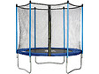HABITAT ET JARDIN - Trampoline "Happy" - Ø 1.80 m - Avec filet + échelle + couverture + kit d'ancrage - vignette
