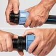SOMATHERM FOR YOU - Raccord plastique droit pour tube PE Ø25 mm - Mâle 3/4 - vignette