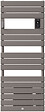 THERMOR - Radiateur sèche-serviettes électrique Riviera 2 - Avec soufflerie - 500+1000W - Gris roche - vignette