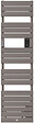 THERMOR - Sèche-serviettes Riviera 2 étroit 500W gris roche - THERMOR - 497558 - vignette