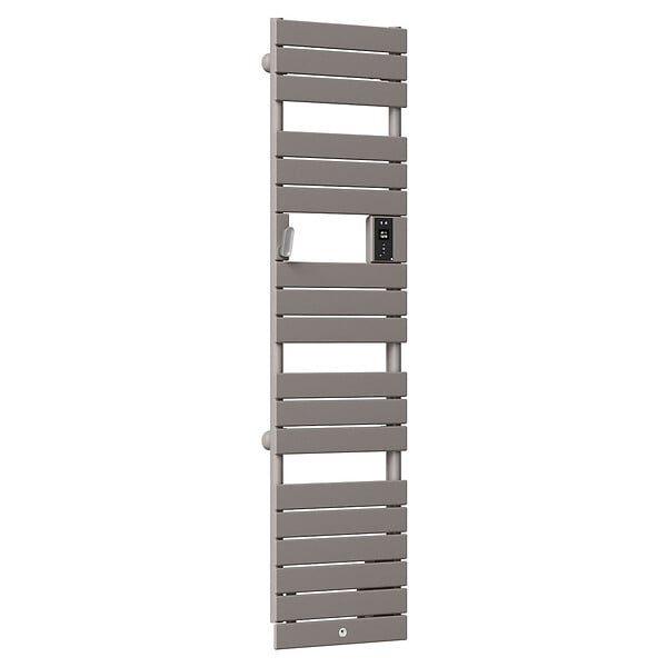 THERMOR - Sèche-serviettes Riviera 2 étroit avec soufflerie 1500W gris roche - THERMOR - 498257 - large