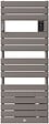 THERMOR - Radiateur sèche-serviettes électrique Riviera 2 - Avec soufflerie - 750+1000W - Gris roche - vignette