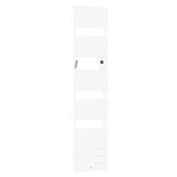 THERMOR - Radiateur sèche-serviettes électrique étroit Riviera 2 - Sans soufflerie - 500W - Blanc satin - large