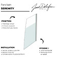 JACOB DELAFON - Jacob Delafon - Pare bain un volet Serenity montage droit chrome - vignette