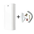 SANNOVER - Chauffe Eau Electrique Plat Mural Multipositions Valorie Sannover 100 Litres + Kit d'Installation Complet NF - vignette