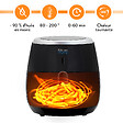 KITCHEN MOVE - Friteuse électrique sans Huile STORM Noir Polypropylène 2000W - vignette
