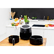 KITCHEN MOVE - Friteuse électrique sans Huile STORM Noir Polypropylène 2000W - vignette